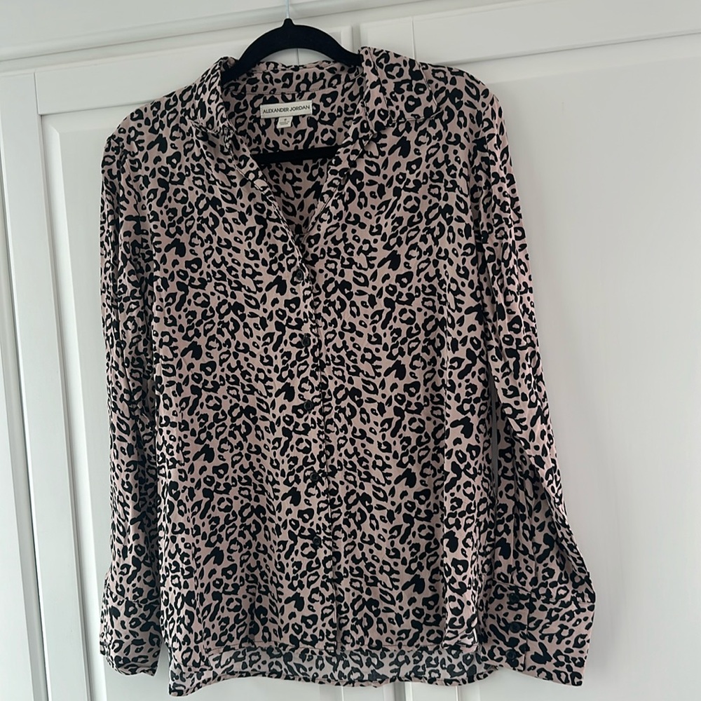 Fun Animal Print Blouse - Small